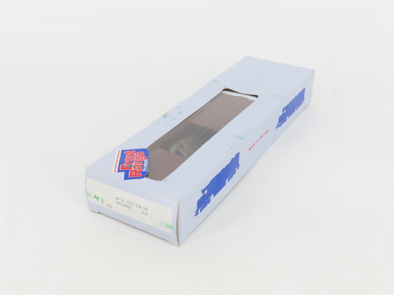 HO Scale Front Range Kit 5120 Undecorated 50' Double Door Box Car