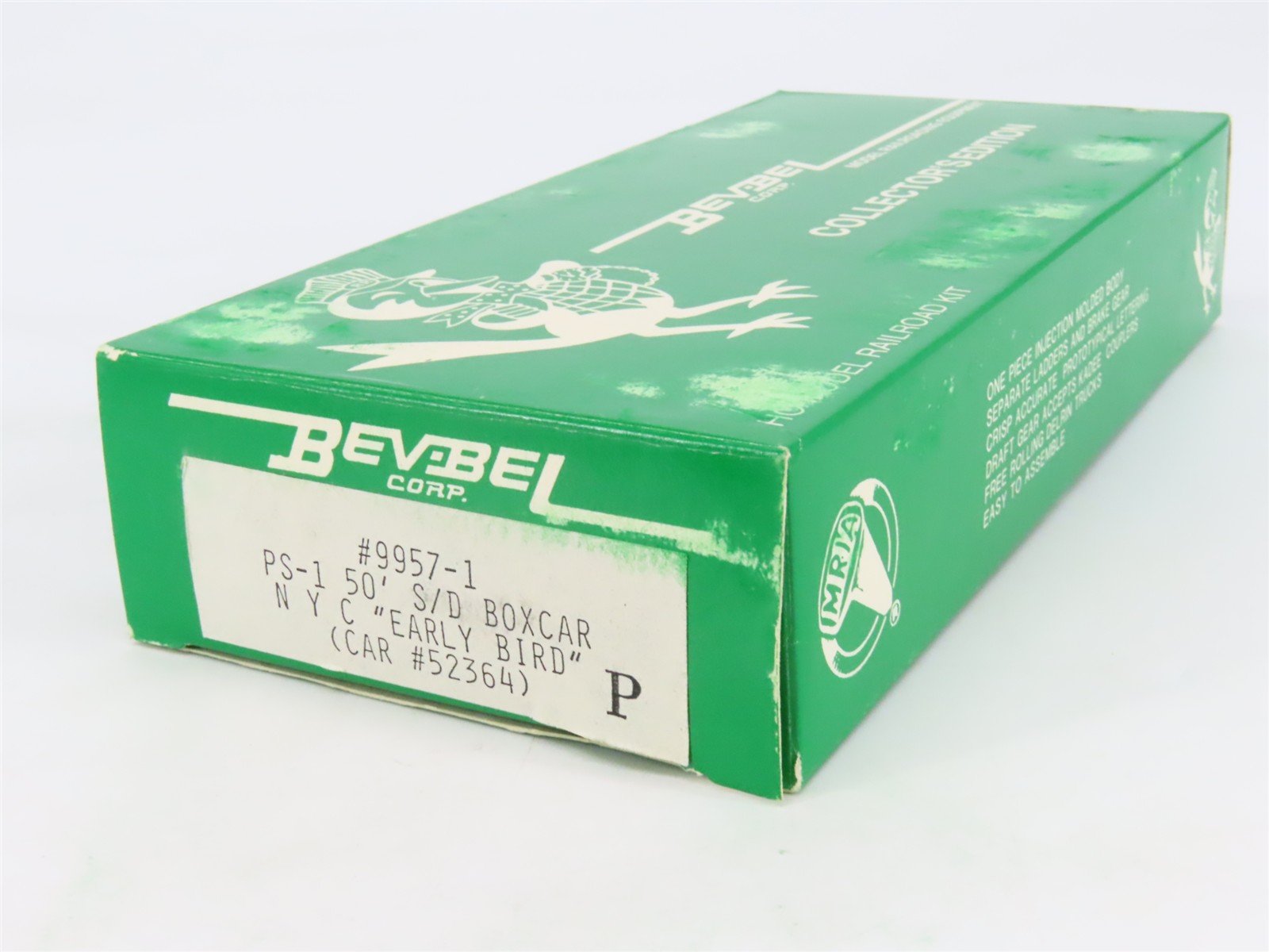 HO Bev-Bel Robin's Rails Kit #9957 NYC Early Bird 50' Single Door Box Car #52364