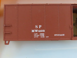 HO Scale Train Miniature Kit 5752 SP Southern Pacific MW Box Car #4103