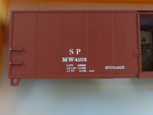 HO Scale Train Miniature Kit 5752 SP Southern Pacific MW Box Car #4103