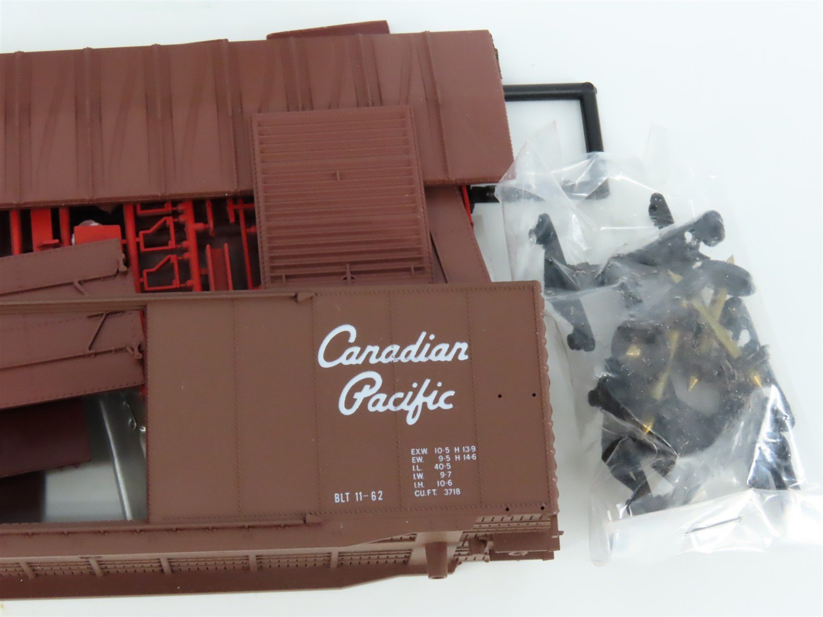HO Front Range Kit 4093 CP Canadian Pacific 40' Double Door Box Car #100399
