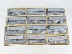 HO Walthers Kit UP/MP/WP Union Pacific Family 50' Airslide Hoppers Set of 12