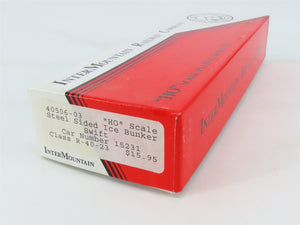 HO Scale InterMountain Kit 40506-03 SRLX Swift Railroad Steel Reefer #15231