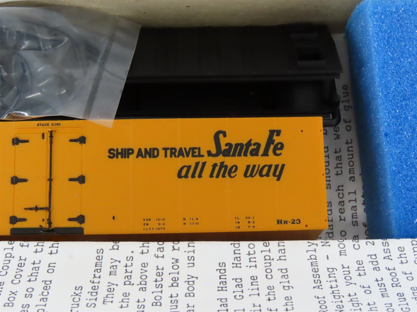 HO Scale InterMountain Kit 41105-13 SFRD Santa Fe The Chief Reefer #31695