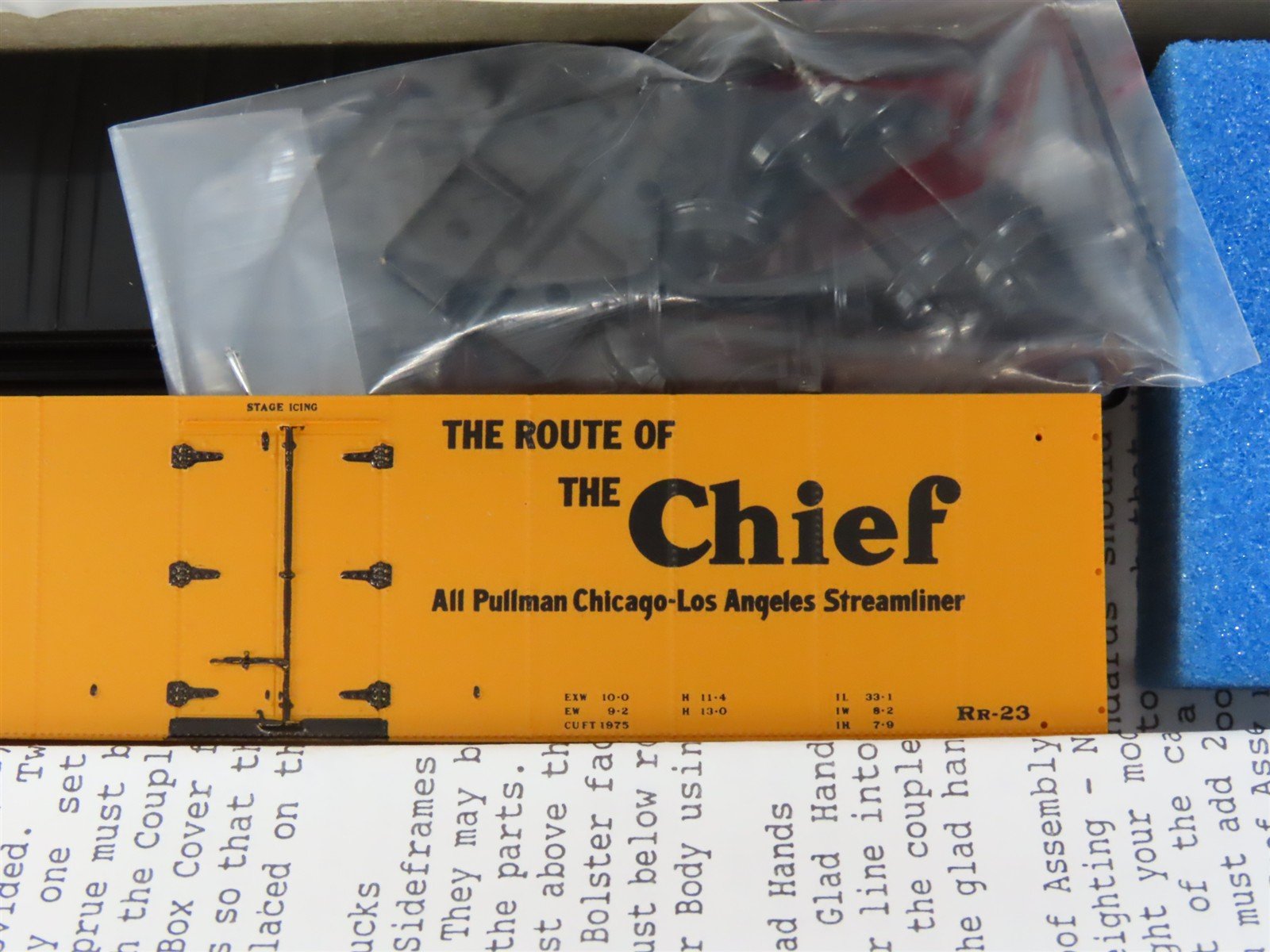 HO Scale InterMountain Kit 41105-17 SFRD Santa Fe The Chief Reefer #32049