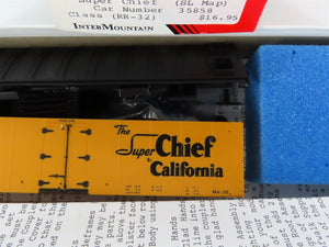 HO Scale InterMountain Kit 41101-19 SFRD Santa Fe Super Chief Reefer #35858