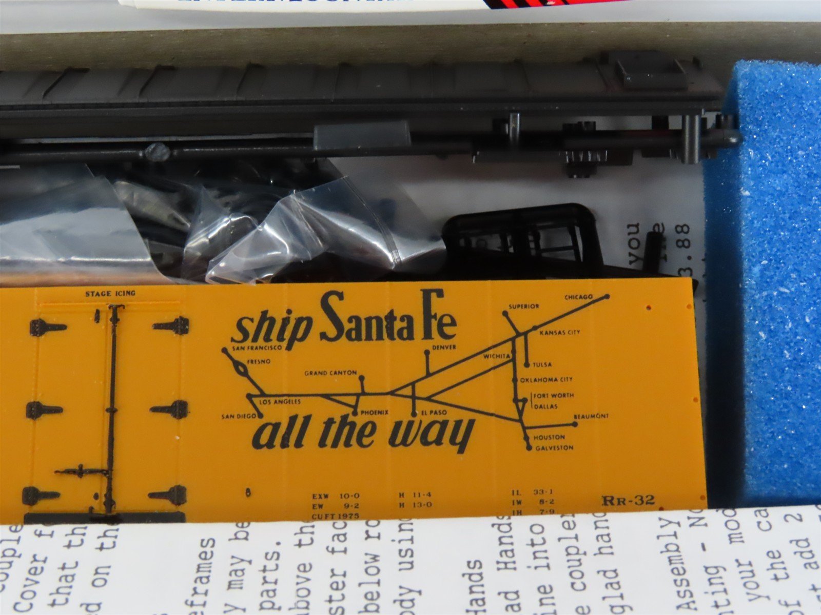 HO Scale InterMountain Kit 41102-21 SFRD Santa Fe El Capitan Reefer #35770