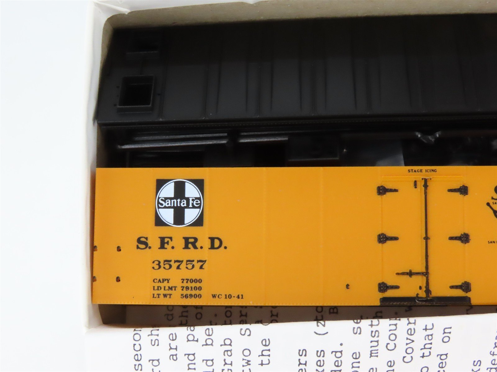 HO Scale InterMountain Kit 41102-19 SFRD Santa Fe El Capitan Reefer #35757