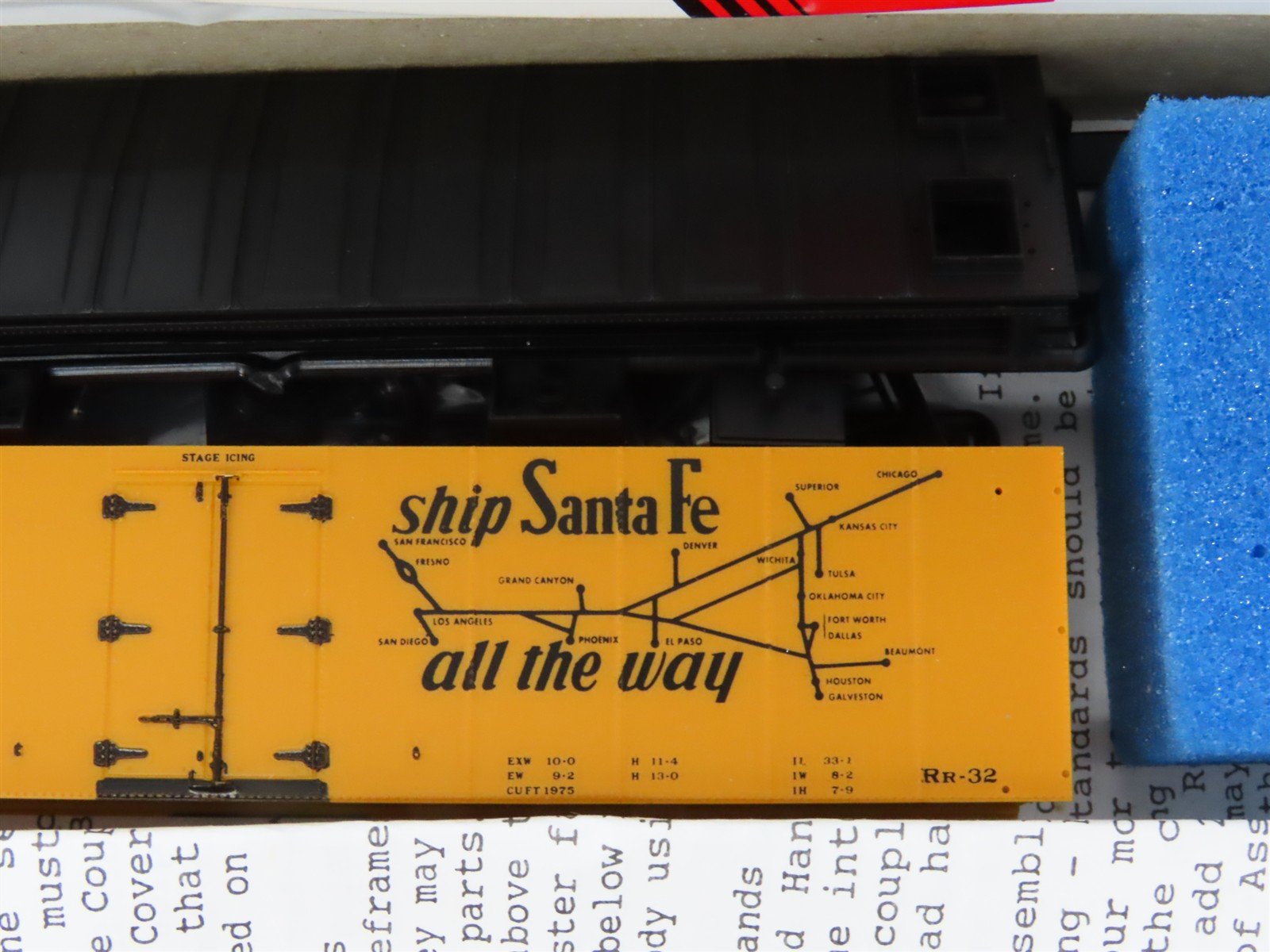 HO Scale InterMountain Kit 41102-19 SFRD Santa Fe El Capitan Reefer #35757
