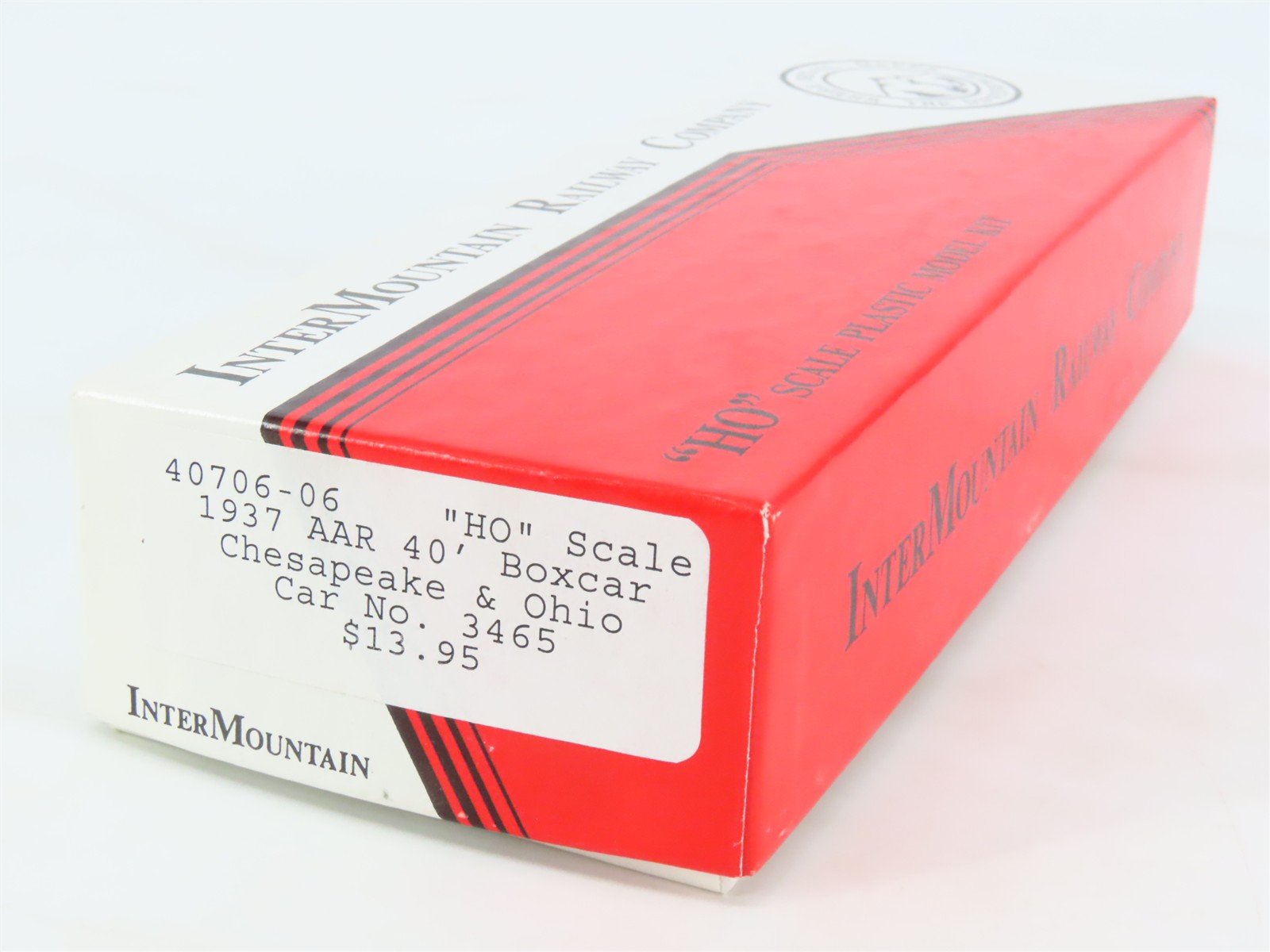 HO Scale InterMountain Kit 40706-06 C&O Chesapeake & Ohio 40' Box Car #3465
