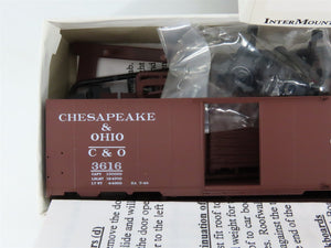 HO Scale InterMountain Kit 40706-08 C&O Chesapeake & Ohio 40' Box Car #3616