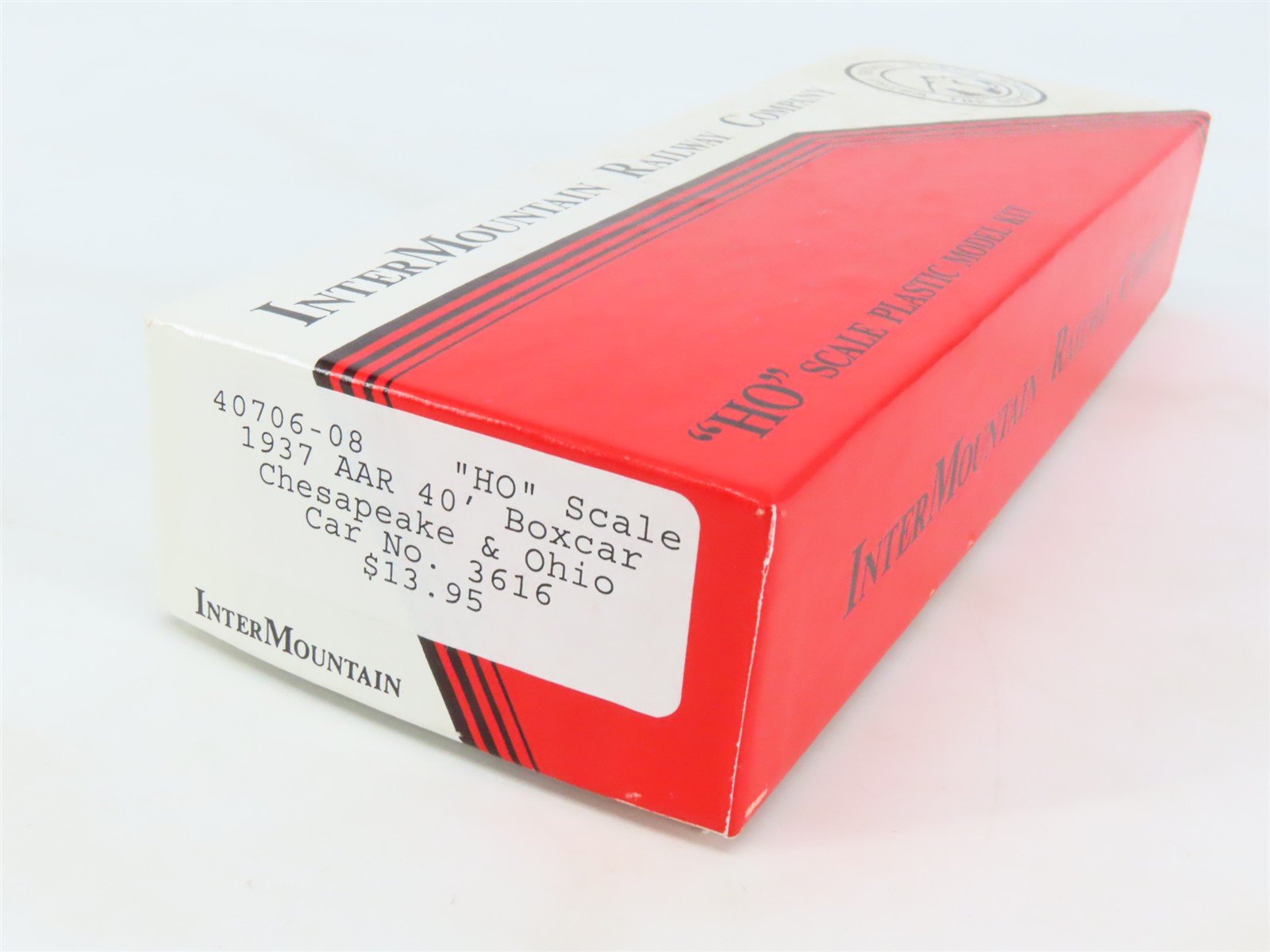 HO Scale InterMountain Kit 40706-08 C&O Chesapeake & Ohio 40' Box Car #3616