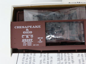 HO Scale InterMountain Kit 40606-08 C&O Chesapeake & Ohio 50' Box Car #28197