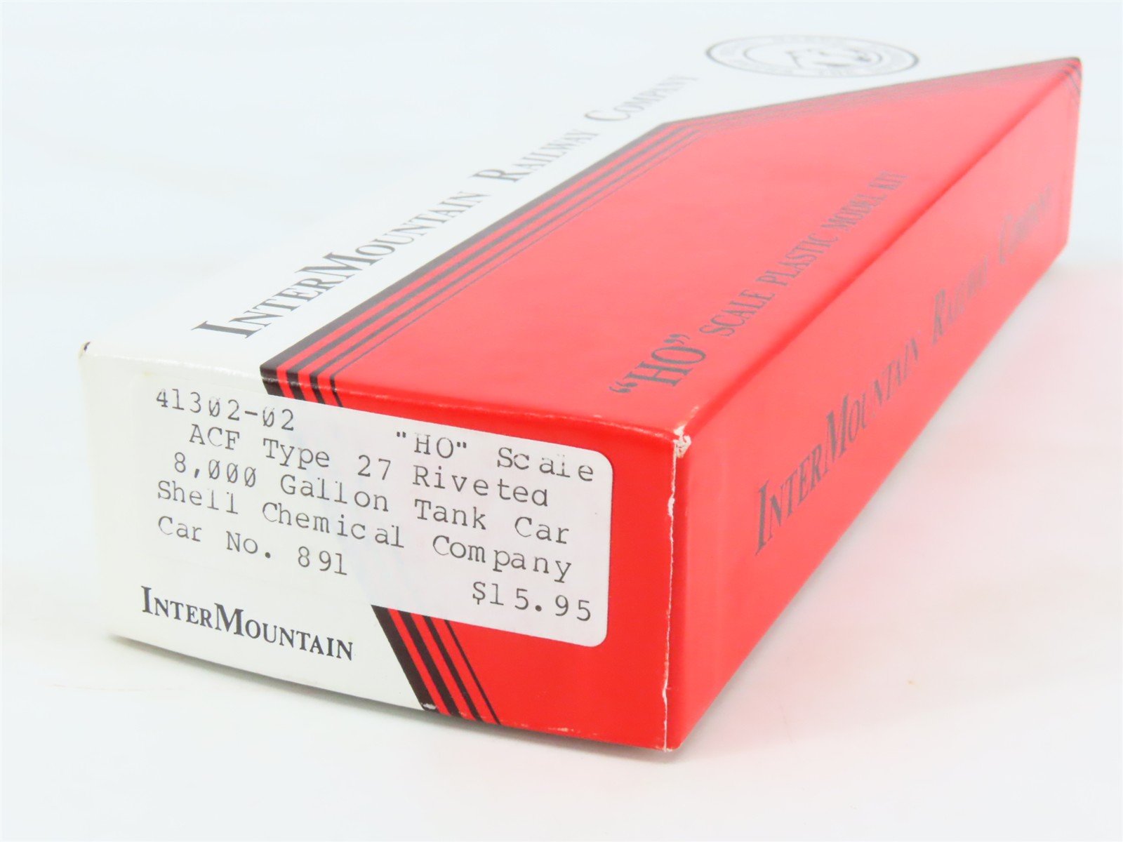 HO Scale InterMountain Kit 41302-02 SCMX Shell Chemical Company Tank Car #891