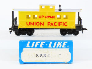 HO Scale Life-Like 8534 UP Union Pacific Center Cupola Steel Caboose #49940