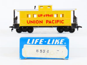 HO Scale Life-Like 8534 UP Union Pacific Center Cupola Steel Caboose #49940