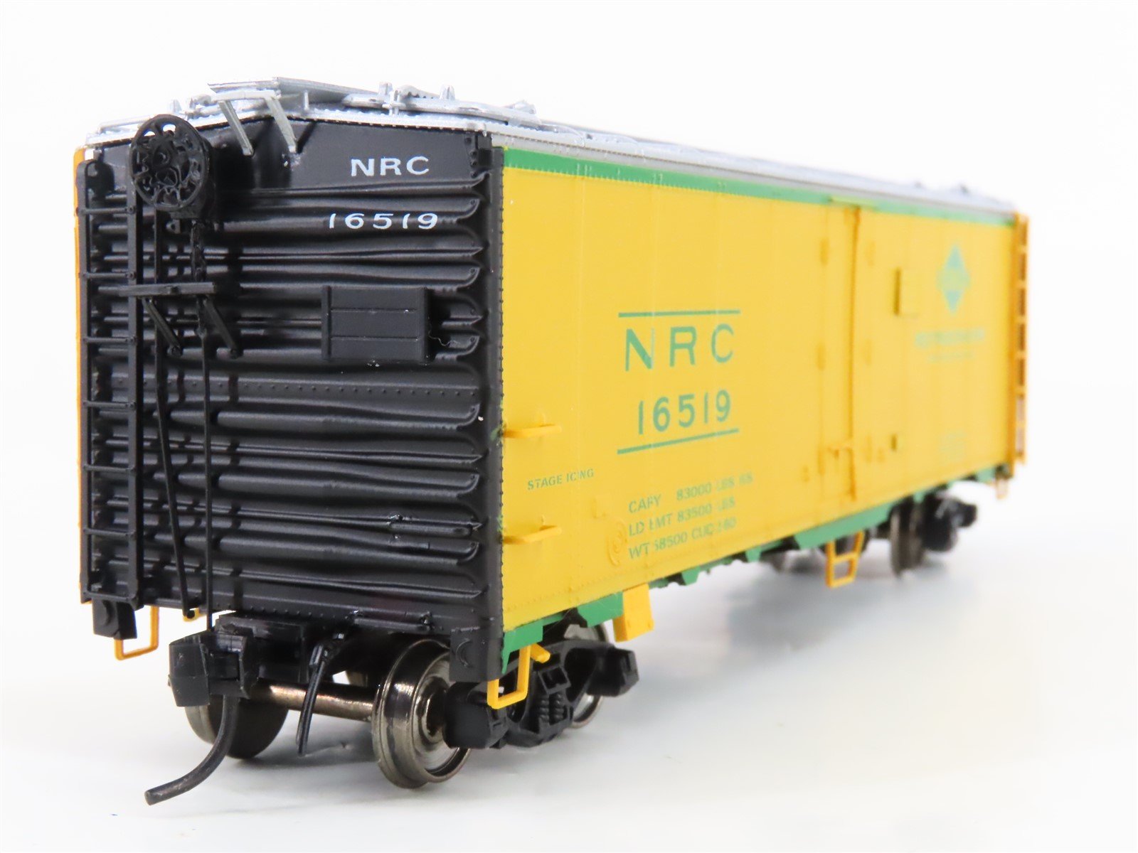 HO Scale InterMountain NRC / IC Illinois Central R-40-23 Steel Reefer #16519