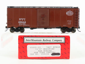 HO Scale InterMountain 45805-3 NYC New Yok Central AAR 40' Steel Box Car #159134