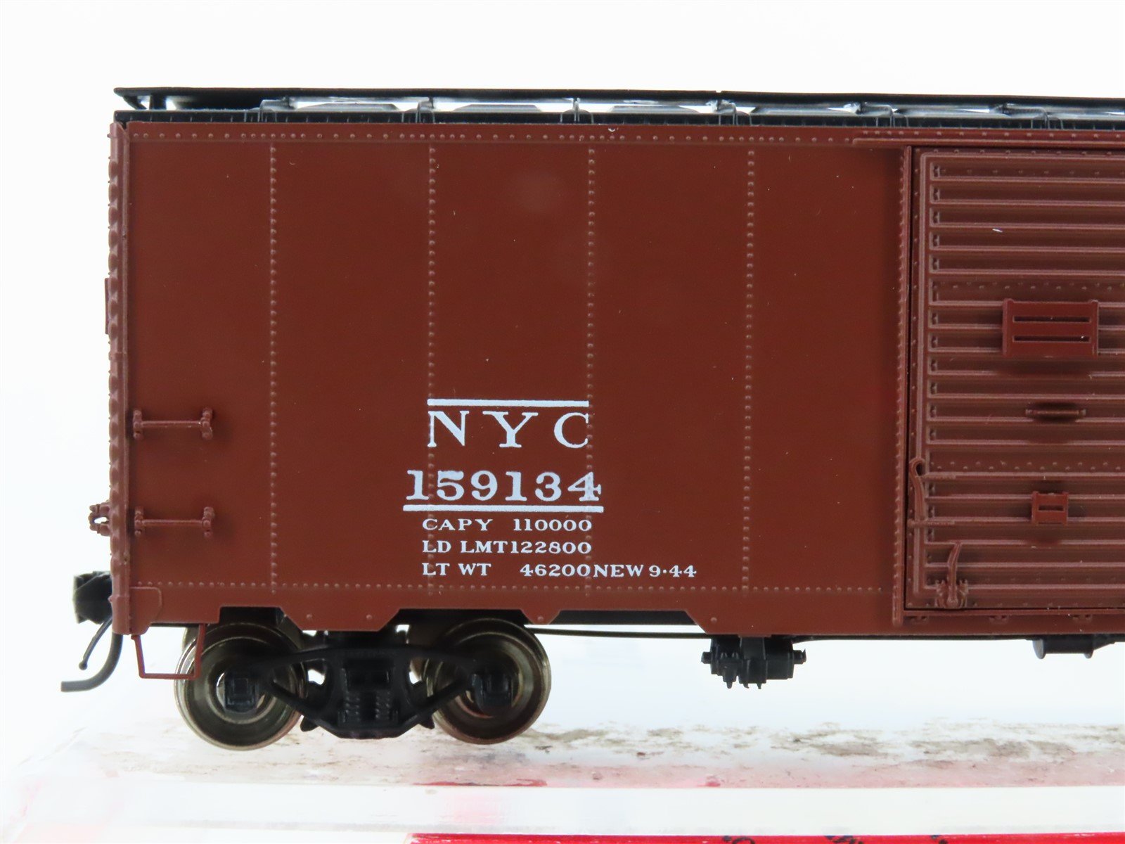 HO Scale InterMountain 45805-3 NYC New Yok Central AAR 40' Steel Box Car #159134