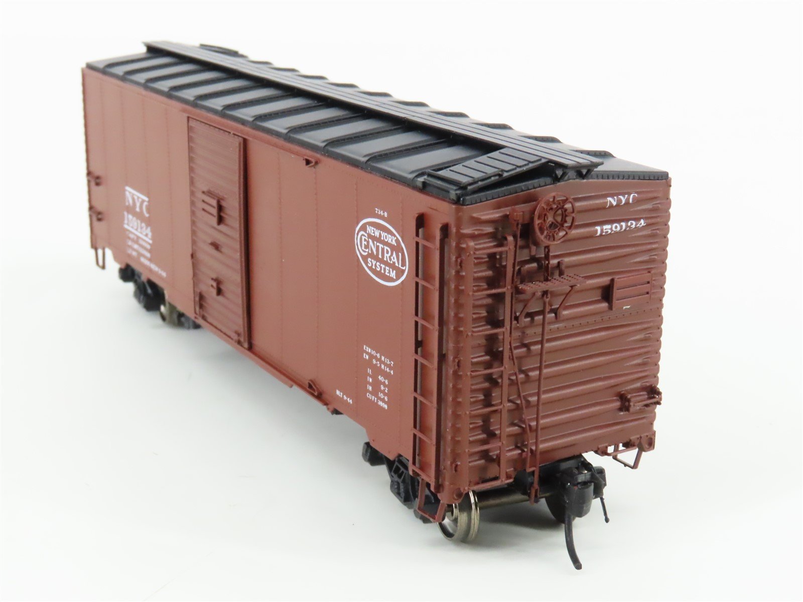HO Scale InterMountain 45805-3 NYC New Yok Central AAR 40' Steel Box Car #159134