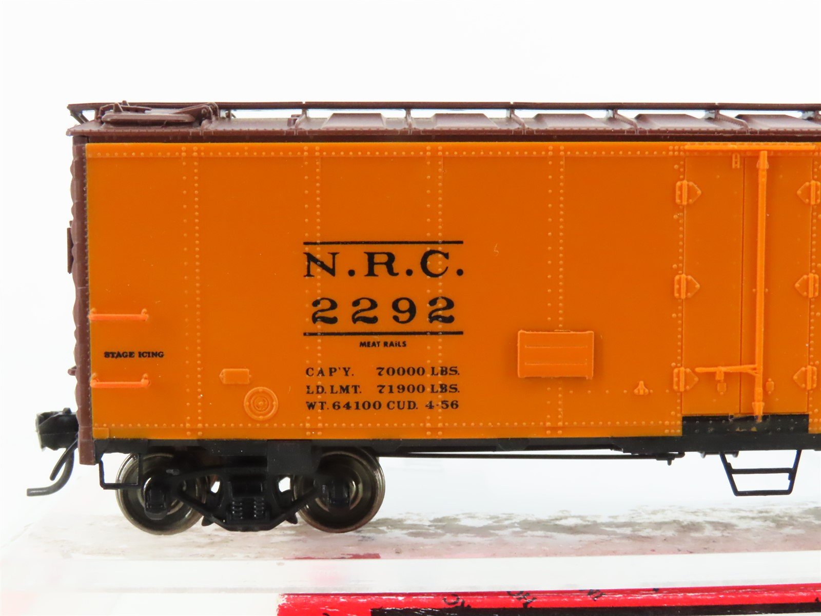 HO InterMountain 45526-12 NRC Patrick Cudahy R-40-23 Steel Reefer #2292