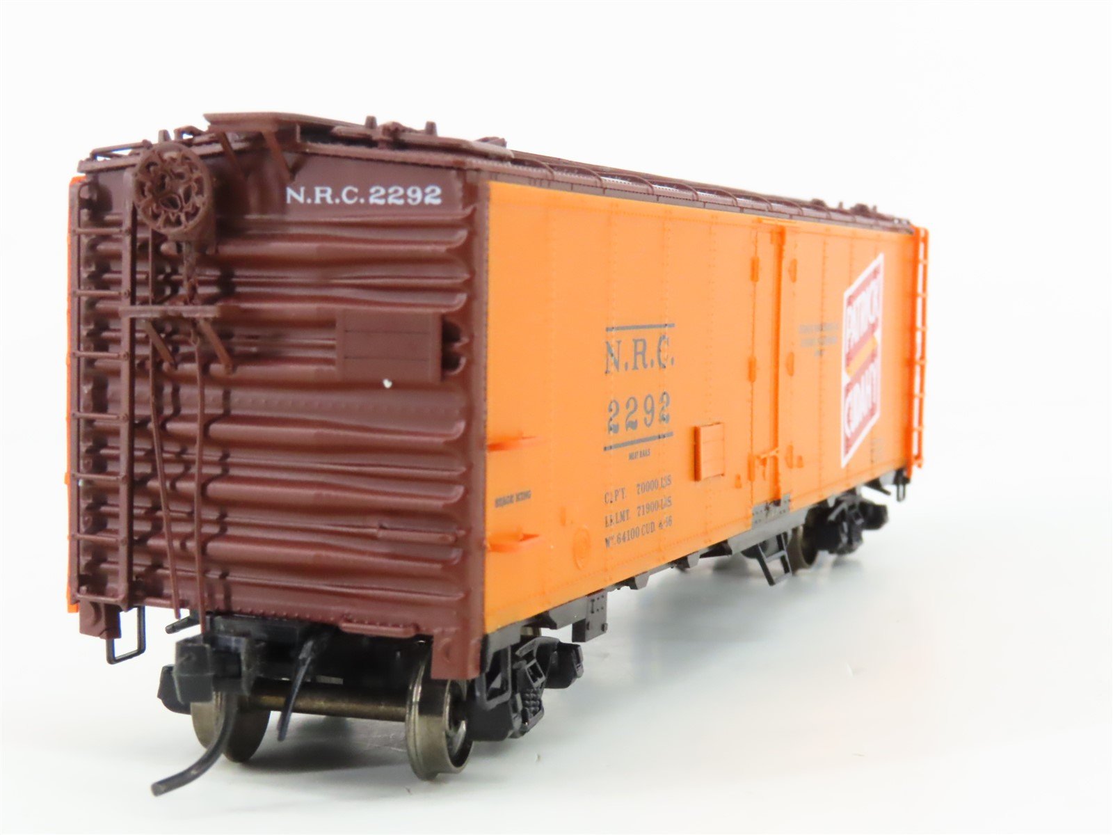 HO InterMountain 45526-12 NRC Patrick Cudahy R-40-23 Steel Reefer #2292
