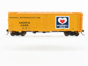 HO Scale InterMountain MORX Morrell Refrigerator Line 40' Steel Reefer #9955