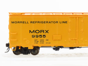 HO Scale InterMountain MORX Morrell Refrigerator Line 40' Steel Reefer #9955