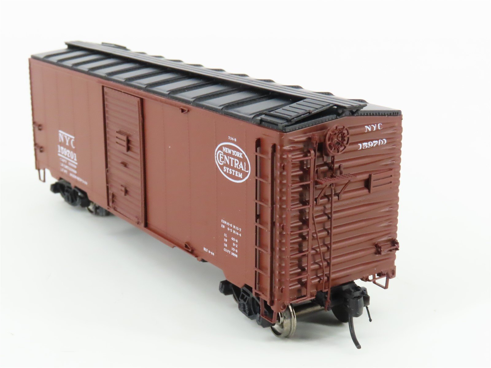 HO Scale InterMountain 45805-10 NYC New York Central AAR 40' Box Car #159701