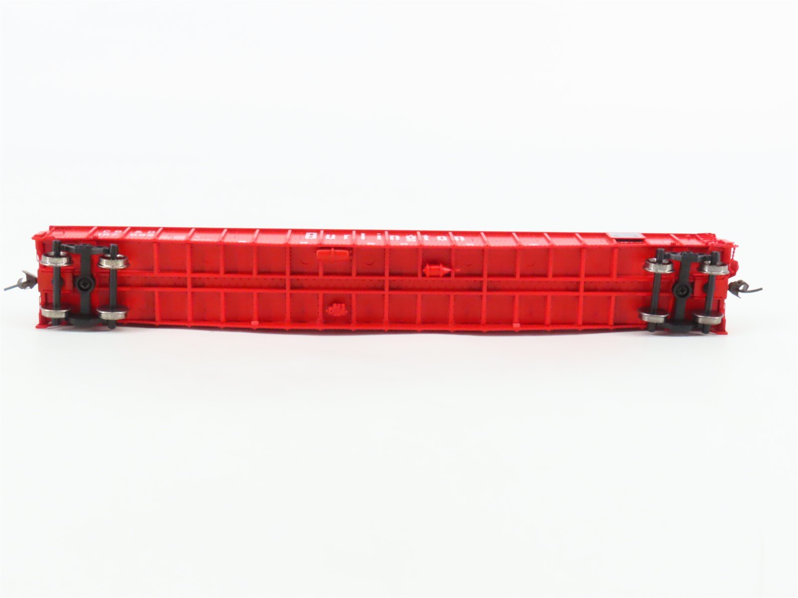 HO Scale Athearn 93603 CB&Q Burlington Route 65' Drop-End Mill Gondola #197008