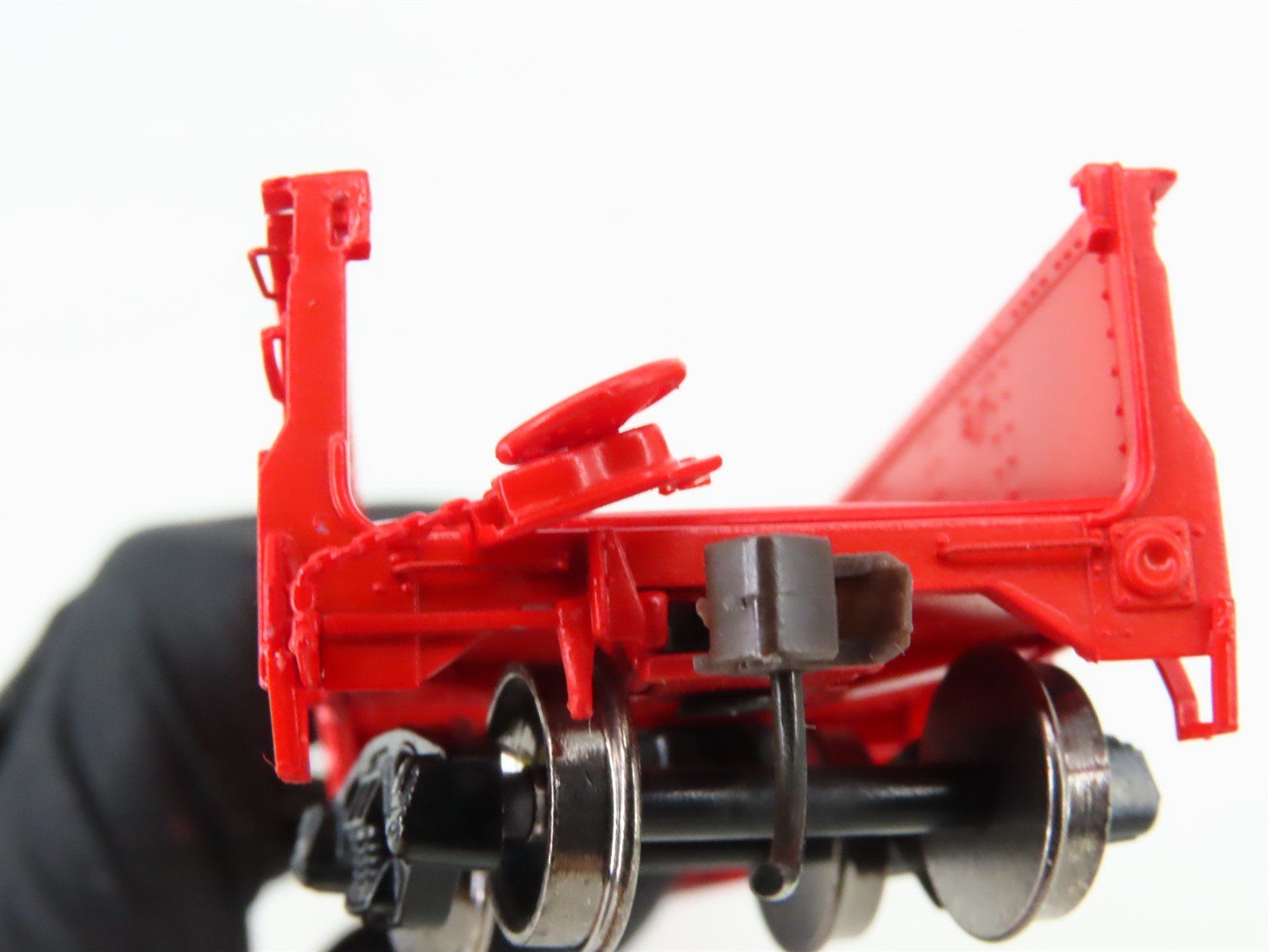 HO Scale Athearn 93603 CB&Q Burlington Route 65' Drop-End Mill Gondola #197008