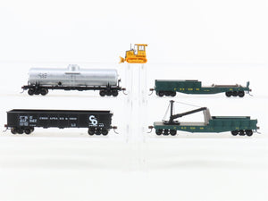 HO Scale Athearn 92154 C&O Chesapeake & Ohio Work Train Freight 4-Car Set