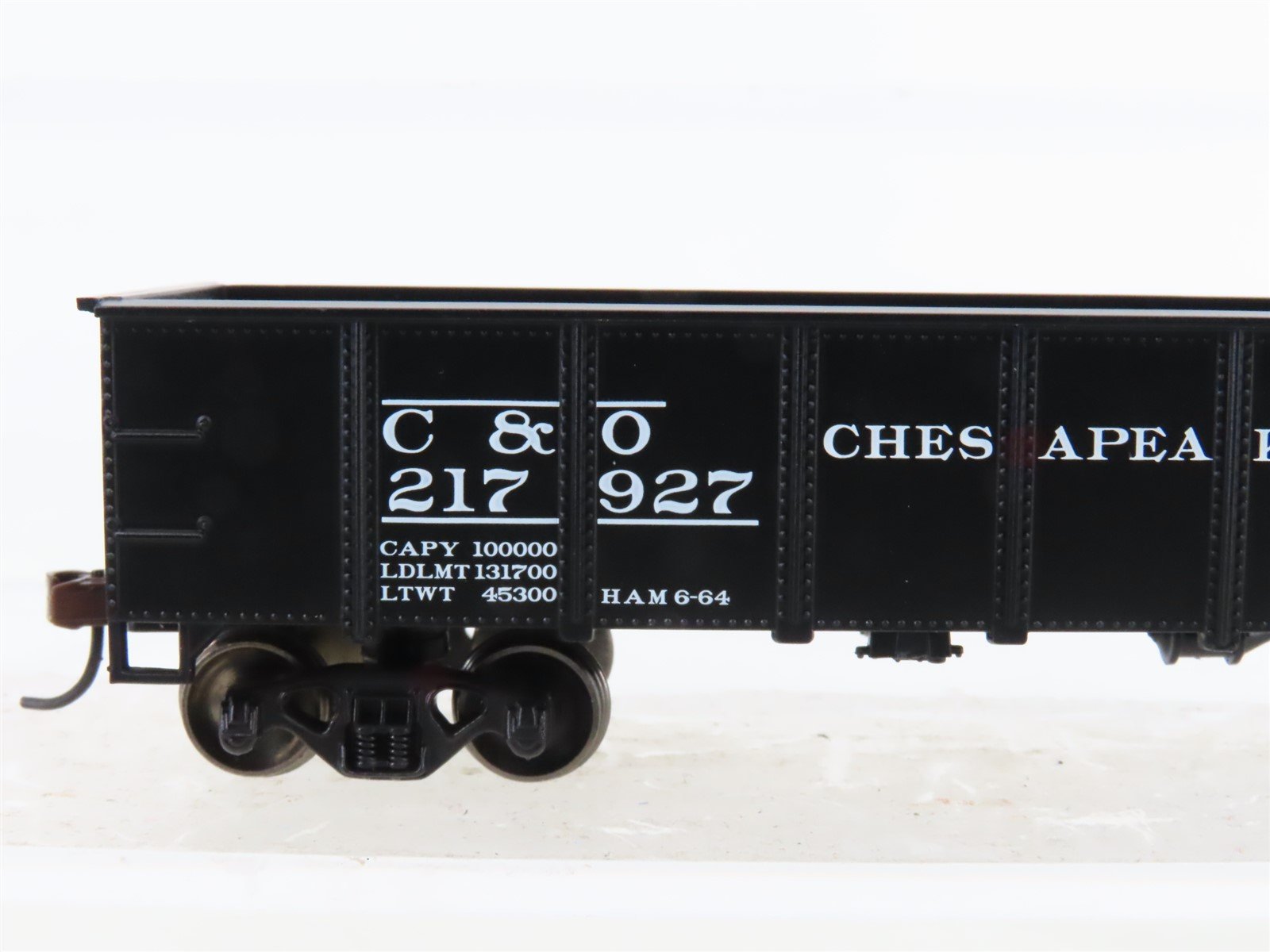 HO Scale Athearn 92154 C&O Chesapeake & Ohio Work Train Freight 4-Car Set