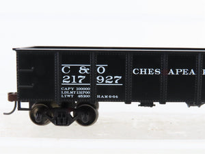 HO Scale Athearn 92154 C&O Chesapeake & Ohio Work Train Freight 4-Car Set