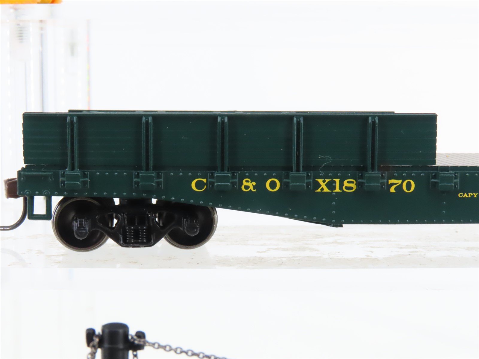 HO Scale Athearn 92154 C&O Chesapeake & Ohio Work Train Freight 4-Car Set