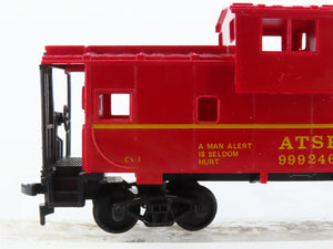 HO Scale AHM ATSF Santa Fe Extended Vision Caboose #999246