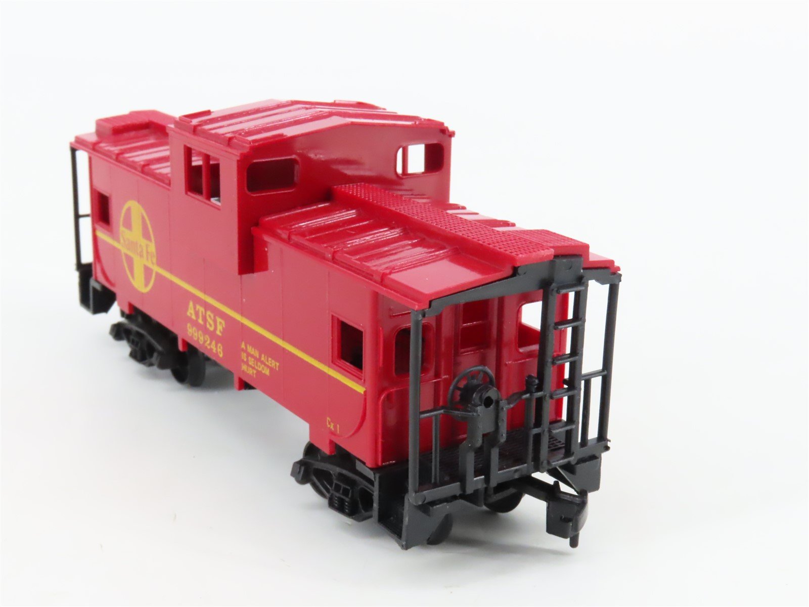 HO Scale AHM ATSF Santa Fe Extended Vision Caboose #999246