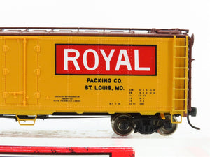 HO Scale InterMountain 45534-12 ART Royal Packing R-40-23 Steel Reefer #91697