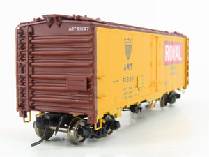 HO Scale InterMountain 45534-12 ART Royal Packing R-40-23 Steel Reefer #91697