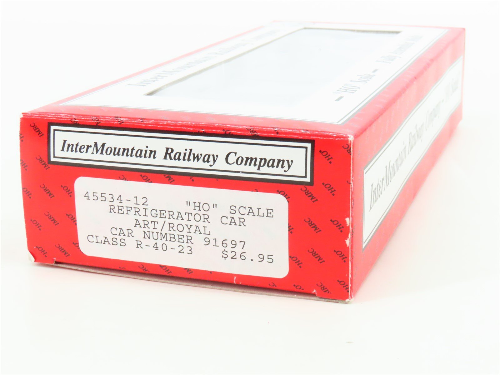 HO Scale InterMountain 45534-12 ART Royal Packing R-40-23 Steel Reefer #91697