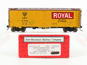 HO Scale InterMountain 45534-09 ART Royal Packing R-40-23 Steel Reefer #91569