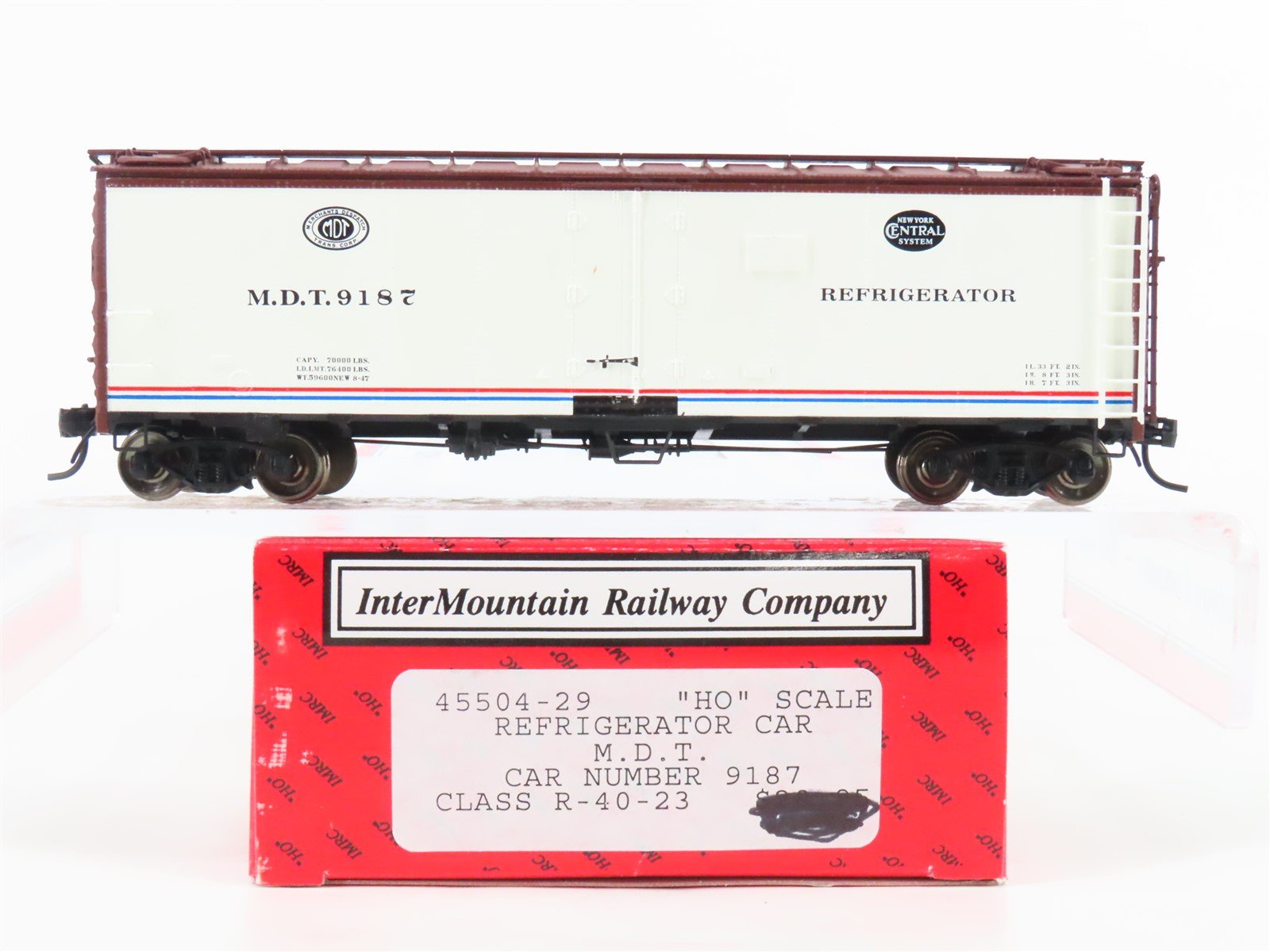 HO InterMountain 45504-29 MDT Merchants Despatch R-40-23 Steel Reefer #9187