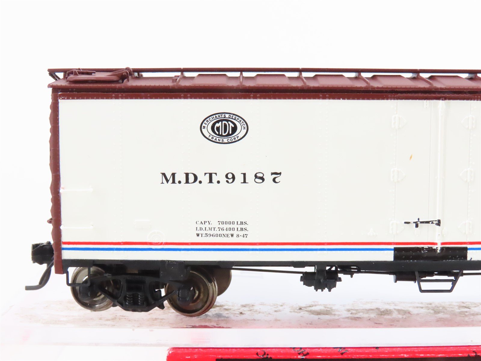 HO InterMountain 45504-29 MDT Merchants Despatch R-40-23 Steel Reefer #9187