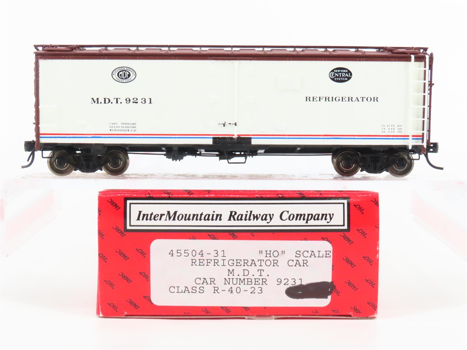 HO InterMountain 45504-31 MDT Merchants Despatch R-40-23 Steel Reefer #9231