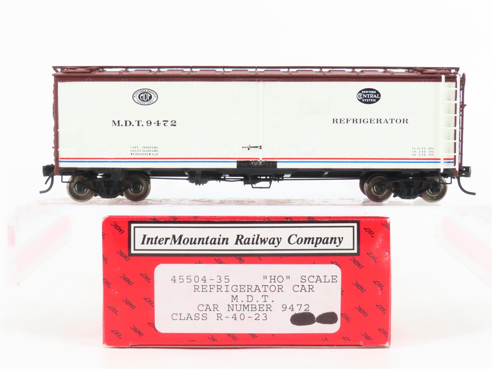 HO InterMountain 45504-35 MDT Merchants Despatch R-40-23 Steel Reefer #9472