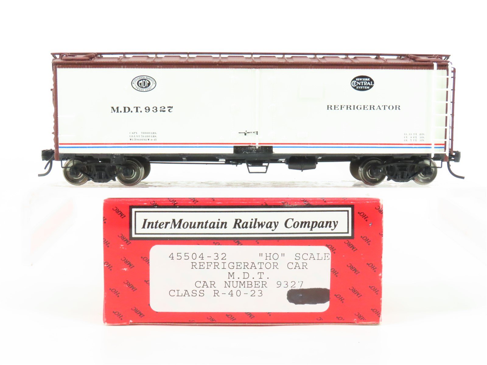 HO InterMountain 45504-32 MDT Merchants Despatch R-40-23 Steel Reefer #9327
