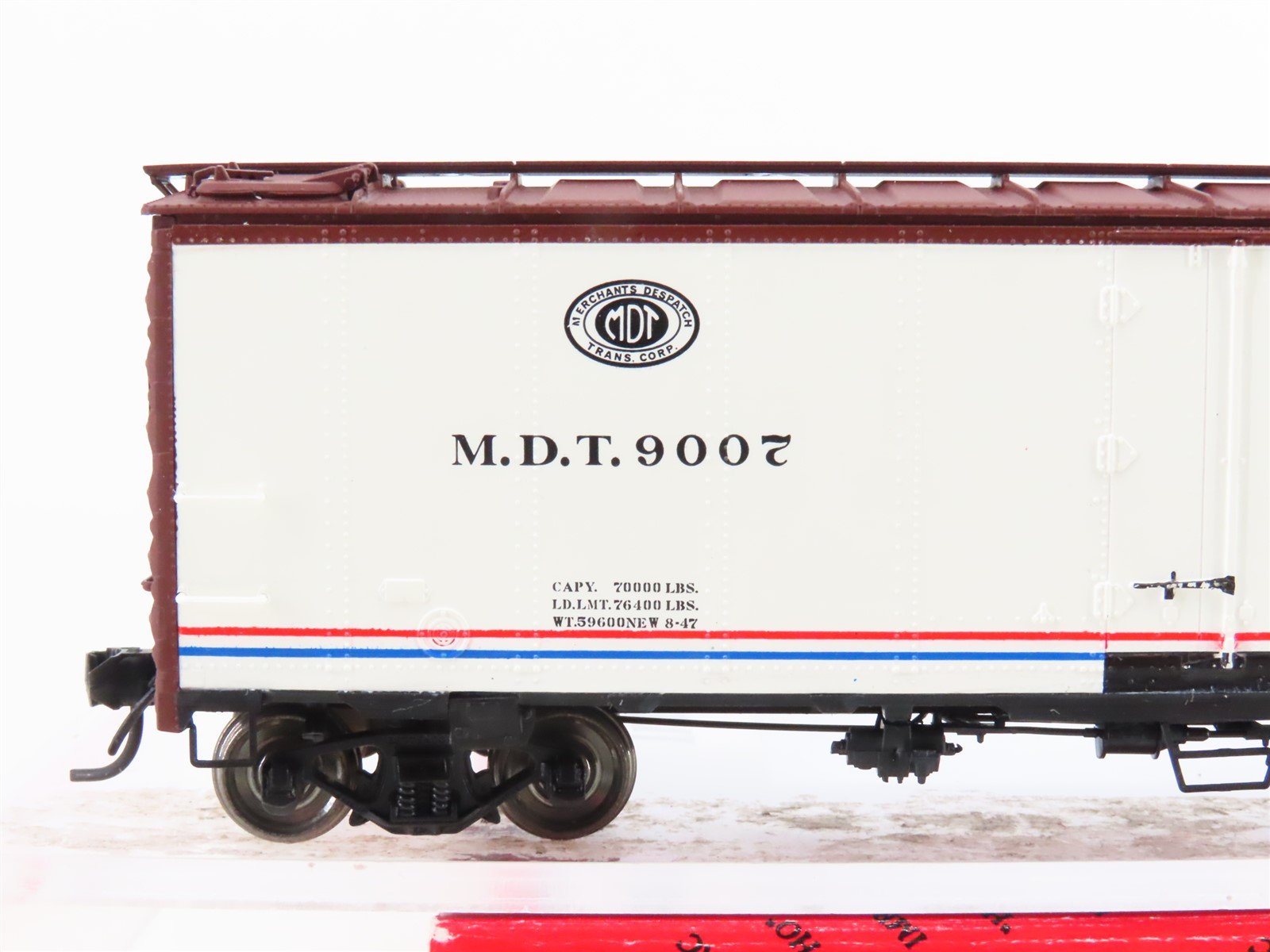 HO InterMountain 45504-25 MDT Merchants Despatch R-40-23 Steel Reefer #9007