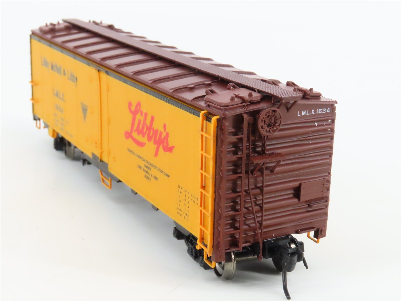 HO Scale InterMountain 45517-05 LMLX Libby's R-40-23 Steel Reefer #1634