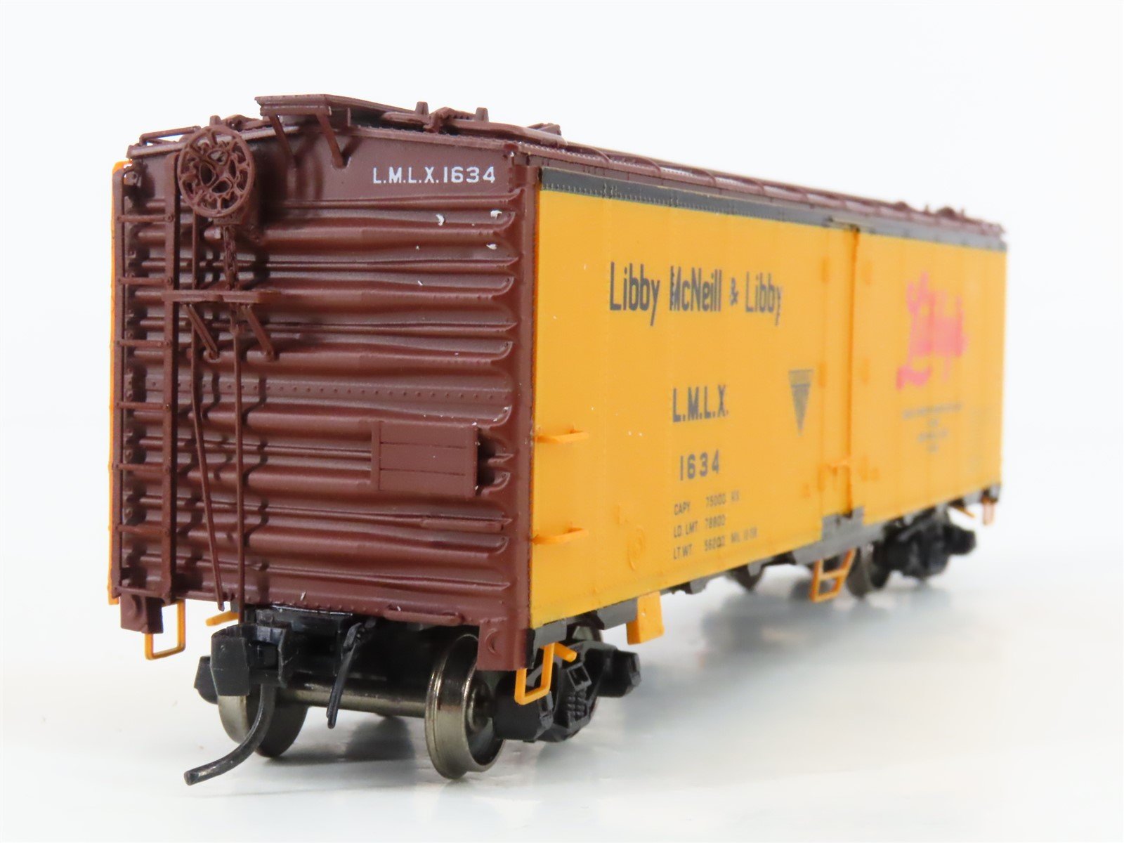 HO Scale InterMountain 45517-05 LMLX Libby's R-40-23 Steel Reefer #1634