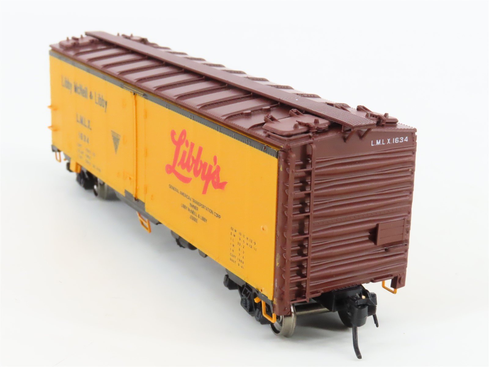 HO Scale InterMountain 45517-05 LMLX Libby's R-40-23 Steel Reefer #1634